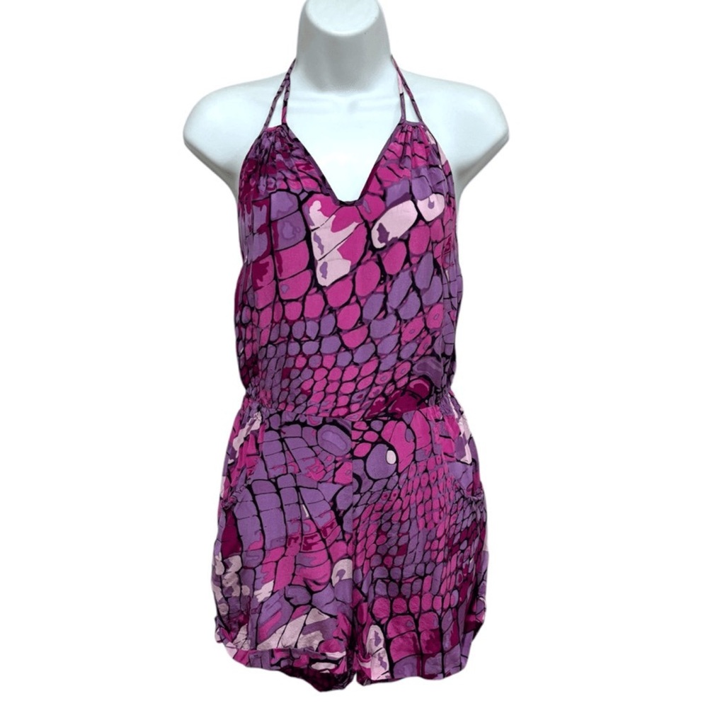 Charlie Jade by Anthologie Vibrant Pink and Purple